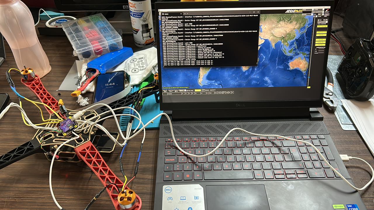 Drone colaborativo Raspberry Pi 5